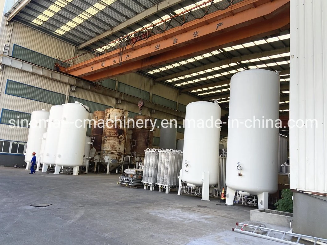 LNG Lco2 Lh2 Liquid Oxygen Nitrogen Argon Gas Filling Station Microbulk Delivery Systems