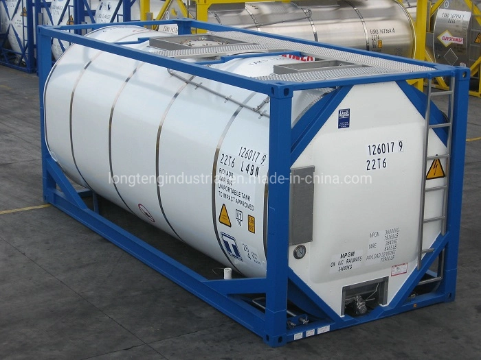 26000L Un Imdg T11 316L Stainless Steel 20FT ISO Tank Container for Sale