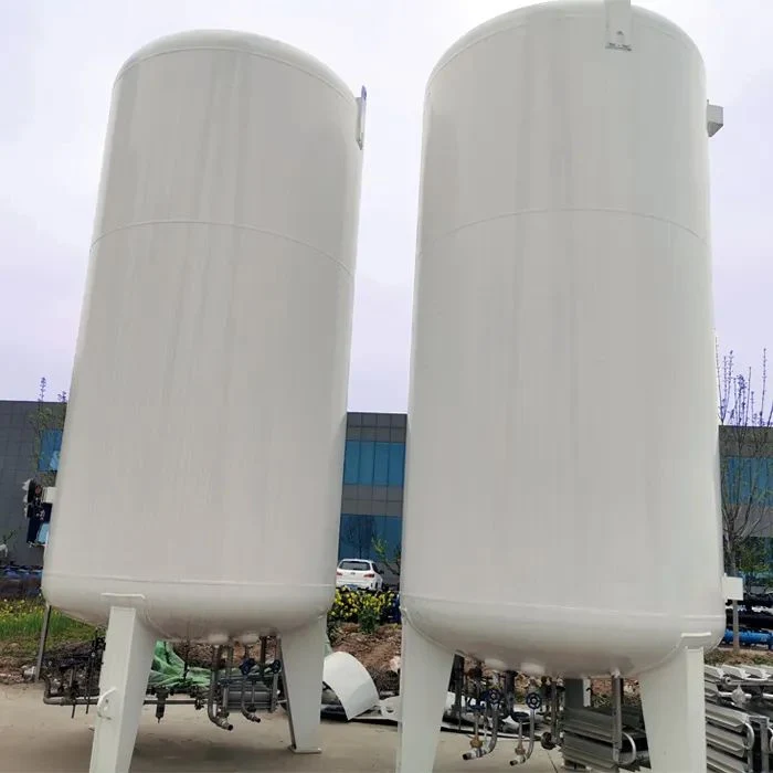 Lco2 Ln2 Lar Micro Bulk Tank Mini Small Cryogenic Liquid Oxygen Nitrogen Argon Storage Gasifier Canister Microbulk Tank