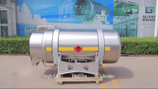 横型 LNG シリンダー 500L ガスシリンダー極低温液体 CO2 圧力タンク
