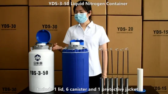 液体窒素用 35L デュワー LNG タンクコンテナ Yds 35