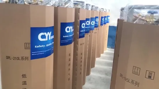 医療用極低温液体酸素デュワーシリンダー