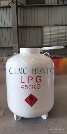 ジンバブエ用小型 1000L 500kg LPG プロパン貯蔵タンク